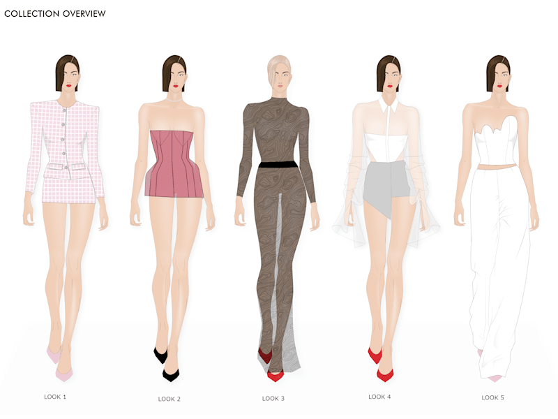 Cover image for Fashion collection design