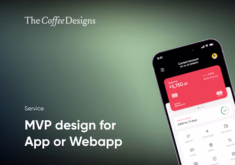 Cover image for MVP design for app/webapp: Validating ideas + designing