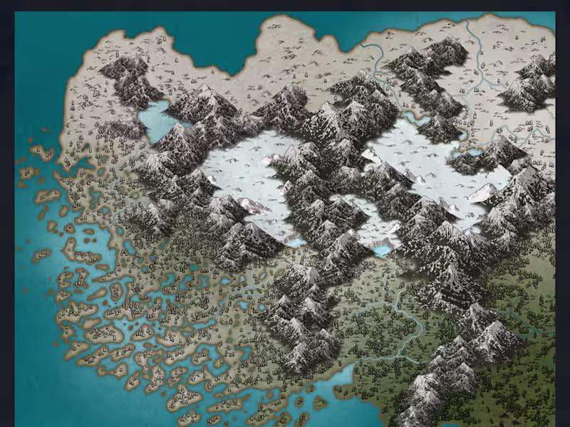 Cover image for I will create a detailed, high quality map for you.