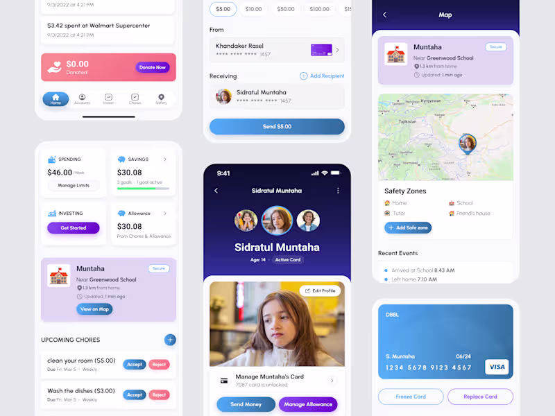 Cover image for Mobile app UI design, ios and android, high quality