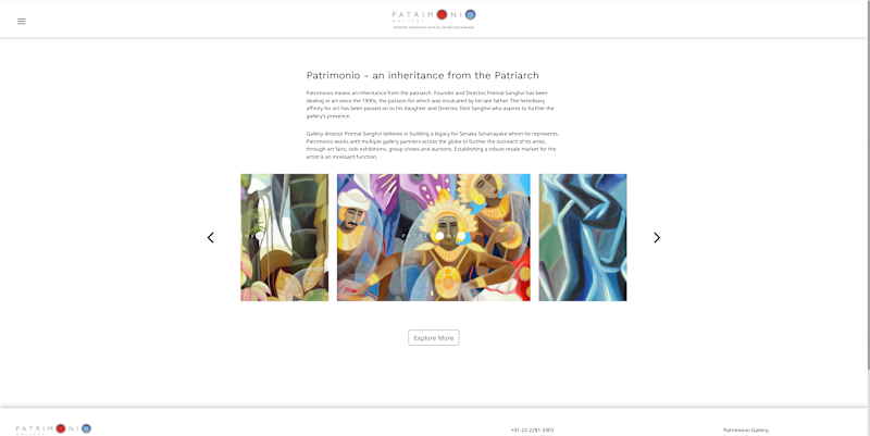 Cover image for Patrimonio Gallery