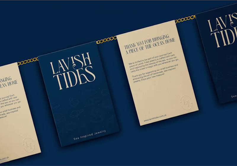 Cover image for Lavish Tides | Sea-Inspired Jewelry Brand 🌊✨