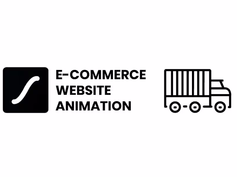 Cover image for E-Commerce Icon Animations — Case Study(lottie)