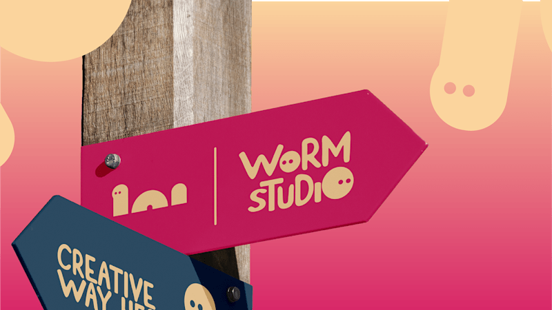 Cover image for Worm Studio | Art Studio Branding on Behance