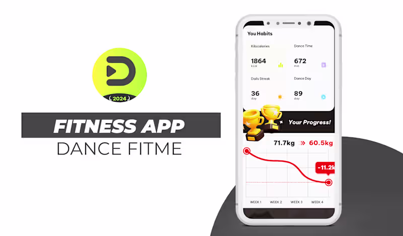 Cover image for DanceBurn Fitness App Development