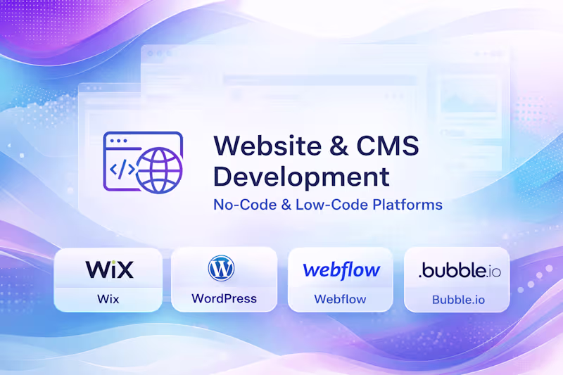 Cover image for Building Websites & CMS Solutions
I’m