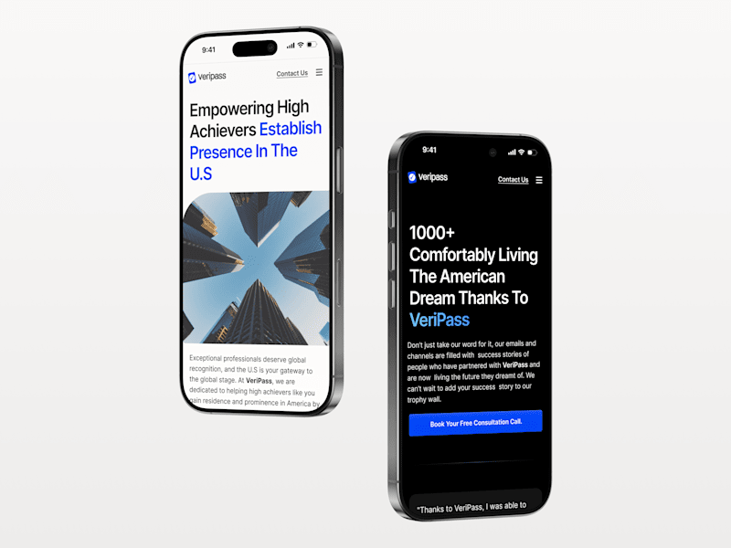 Cover image for Website Redesign for an Immigration SaaS