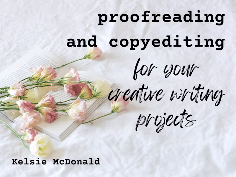 Cover image for Proofreading and Copyediting for Creative Writers