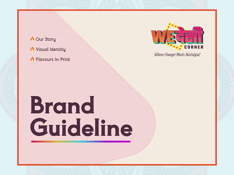 Cover image for WeDesi Corner: Where Hunger Meets Nostalgia 😋