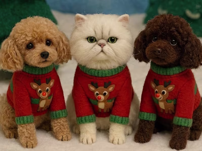 Cover image for RUFF Holiday Portraits AI Illustration