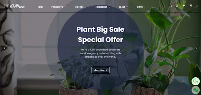 Cover image for Indoor Plantation E-Commerce