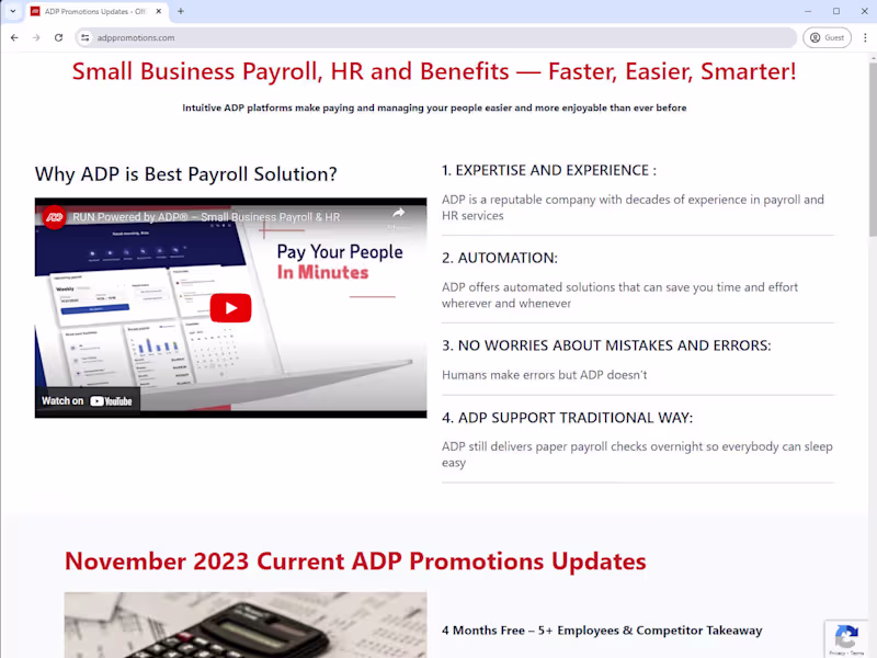 Cover image for Responsive Landing Page