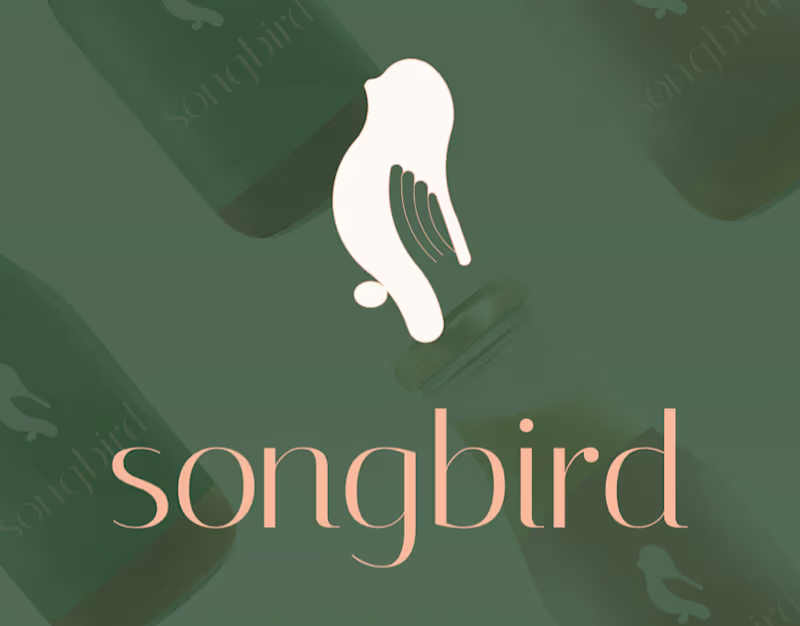 Cover image for Songbird: Logo, Identity & Packaging Design Concept