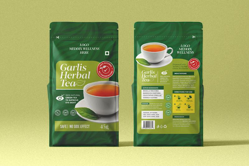 Cover image for Garlis Herbal Tea | Packaging Design