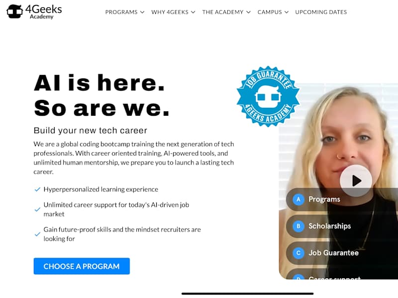 Cover image for Website Content Strategy and Writing for AI Coding Bootcamp