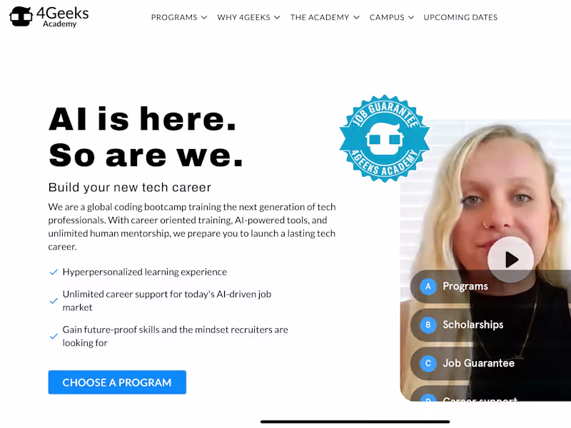 Cover image for Website Content Strategy and Writing for AI Coding Bootcamp