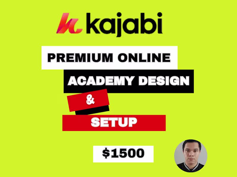 Cover image for Kajabi Academy Design & Strategic Setup