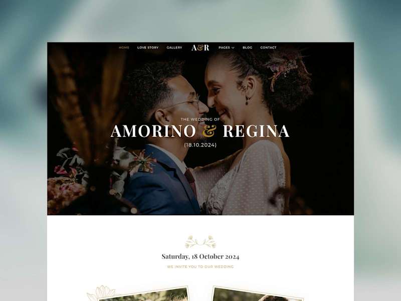 Cover image for Wedding Invitation Framer Website