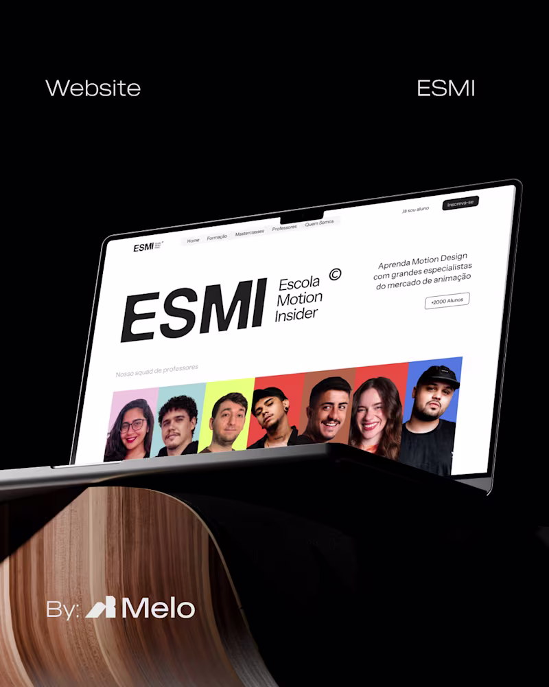 Cover image for ESMI is one of the largest Motion Design schools in Brazil, ...