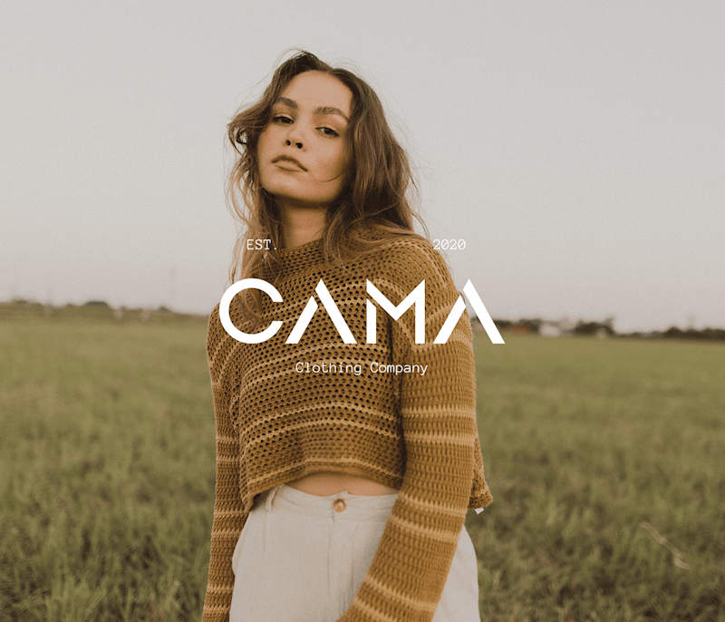 Cover image for Visual Brand Identity-CAMA Clothing Company on Behance