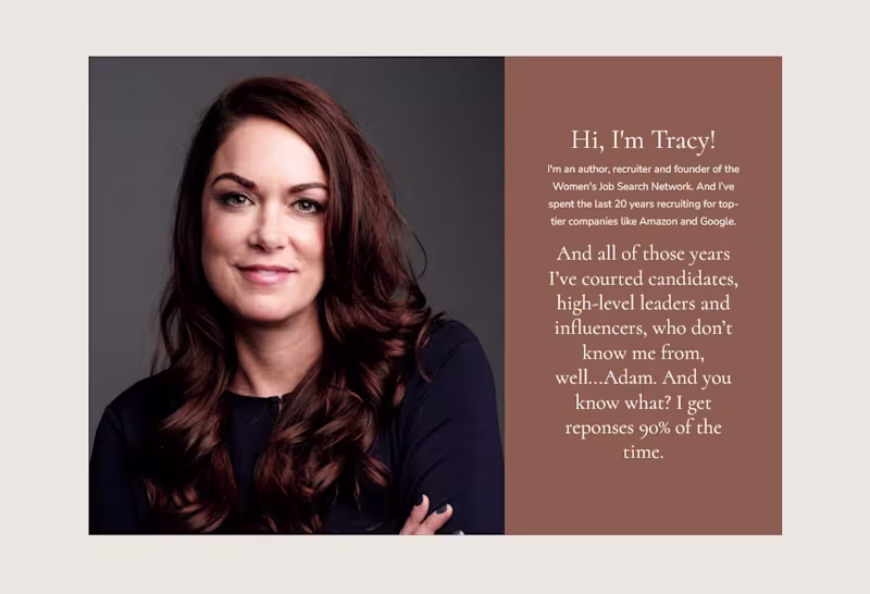 Cover image for Kajabi Landing Page Design for Tracy