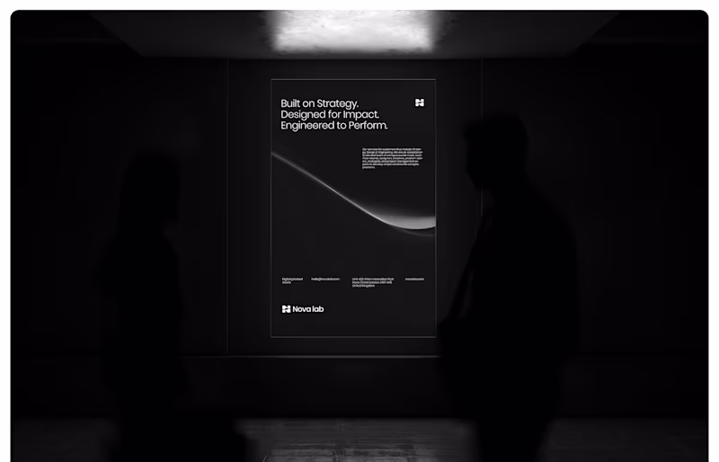 Cover image for Nova Lab Brand Identity Design