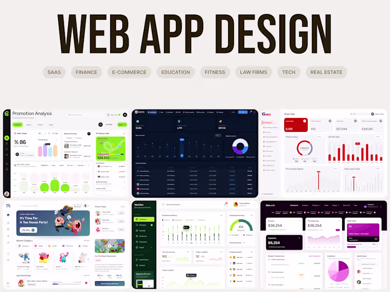 Cover image for Web App Design In Figma