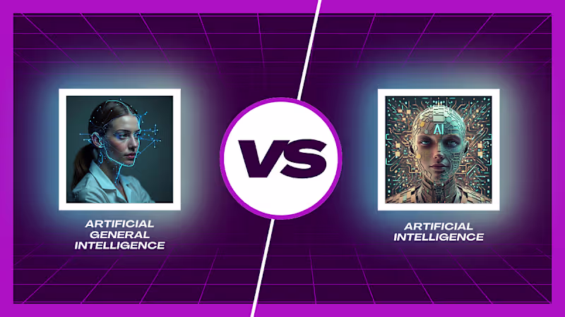 Cover image for AGI vs AI: The Battle for Supremacy in Artificial Intelligence