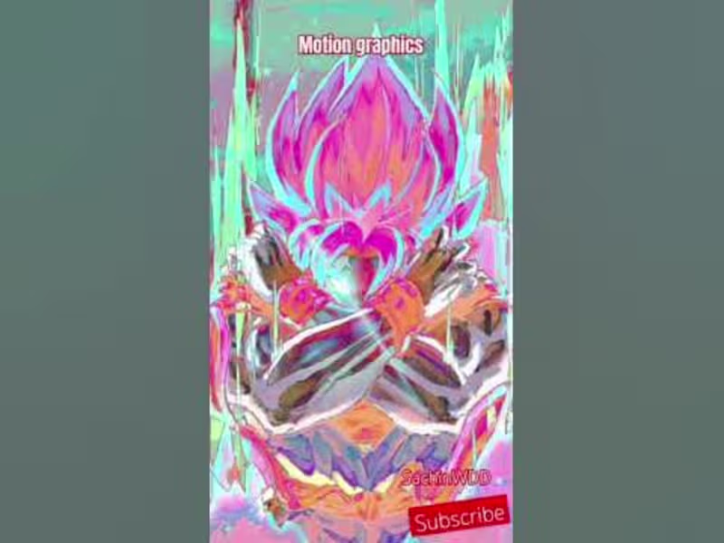 Cover image for Son Goku | Smart motion graphics by SWDD Freelancer #animation …