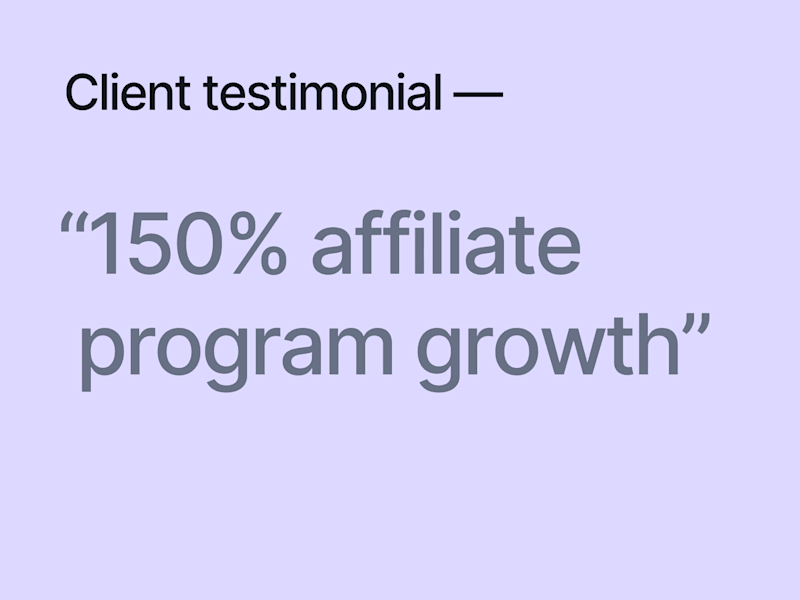 Cover image for Affiliate Program Management