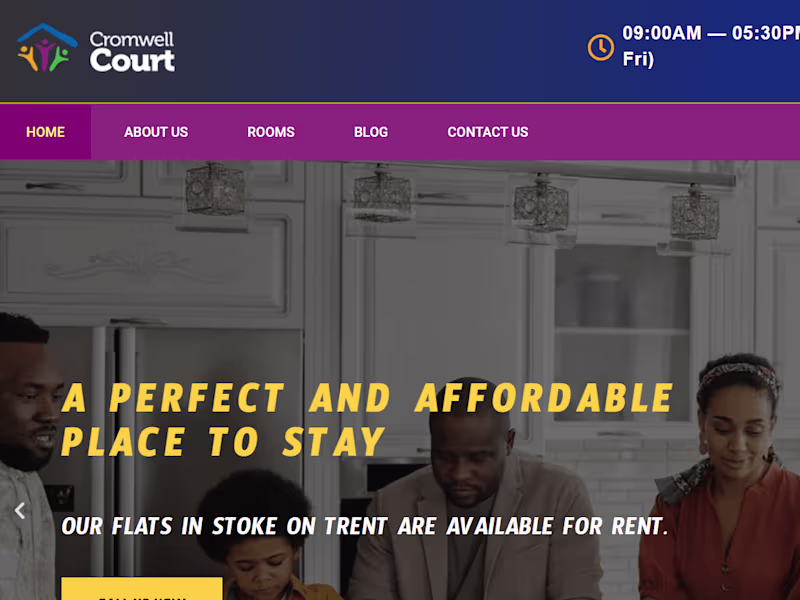 Cover image for Shared Accommodation Stoke on Trent - Cromwell Court