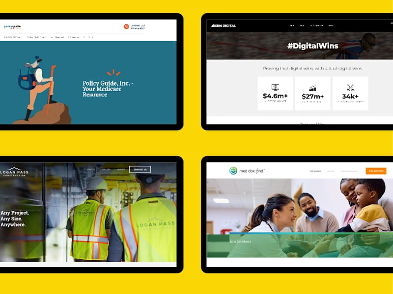 Cover image for Website design & development 