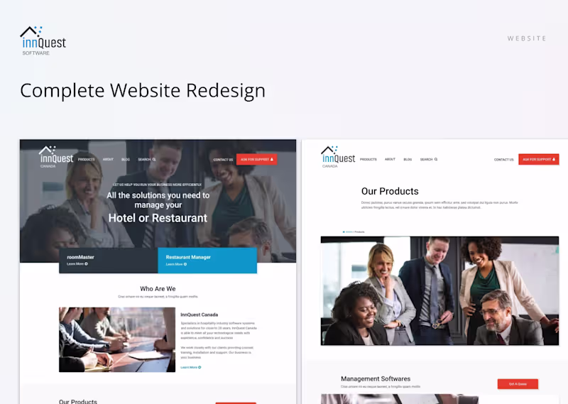 Cover image for Elevating InnQuest’s Digital Presence