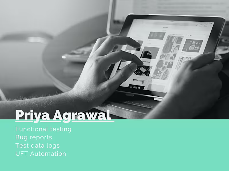 Cover image for QA test engieer