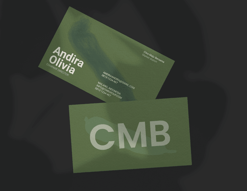Cover image for Business Card for CMB
