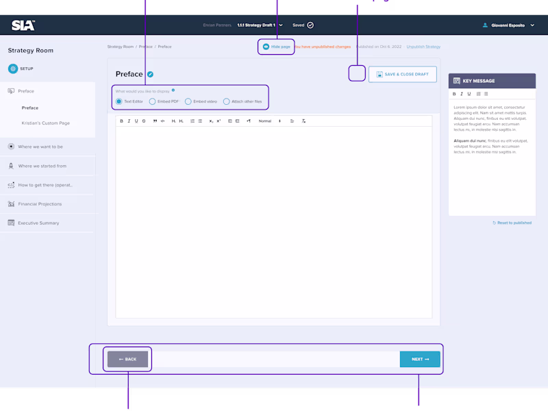Cover image for Analysing & updating a SaaS platform section