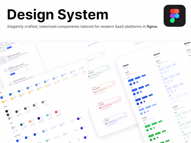 Cover image for Figma Design System Cleanup – Lightweight + MVP-Ready