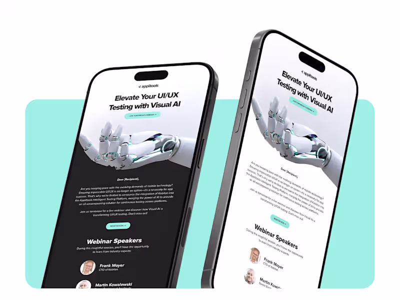 Cover image for Applittools - Web Design & Email Marketing Design