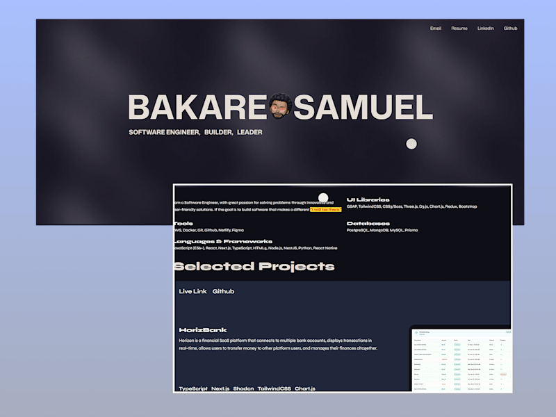 Cover image for Folio Website