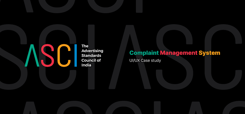 Cover image for Ui/Ux Case Study - ASCI on Behance