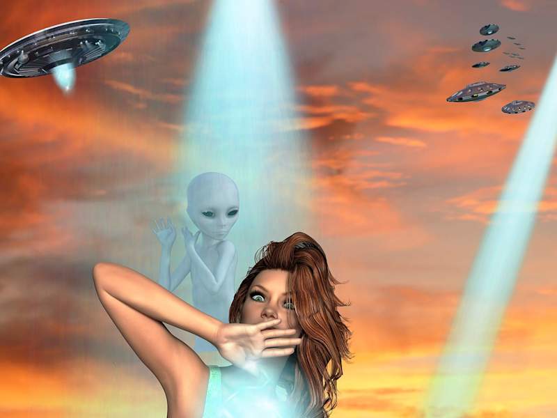 Cover image for "What would you do if you awoke surrounded by Aliens?"