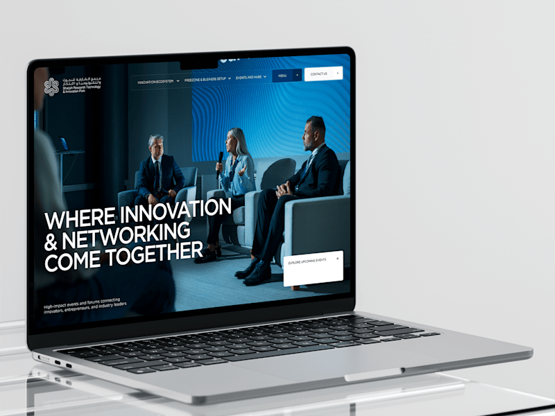 Cover image for Sharjah Tech Park Website Redesign and Development