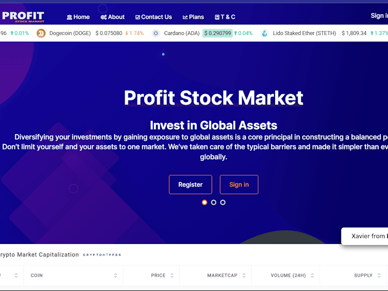 Cover image for Pro Stock Market