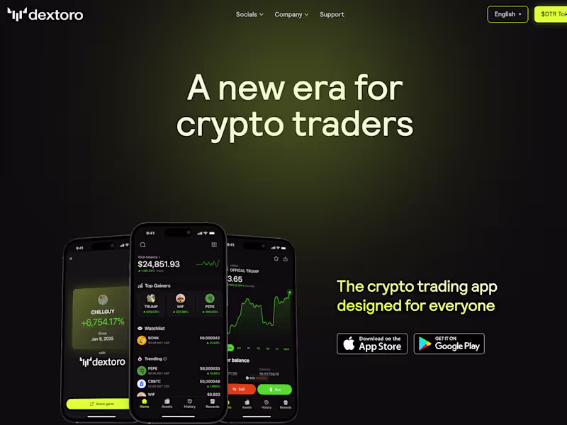 Cover image for The crypto trading app designed for everyone