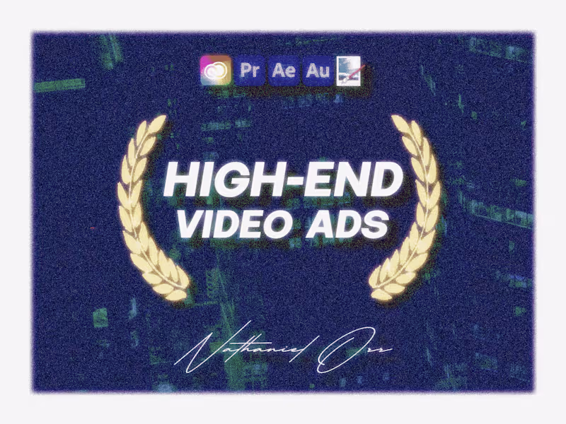 Cover image for I will create a edited high end advertisement or commercial