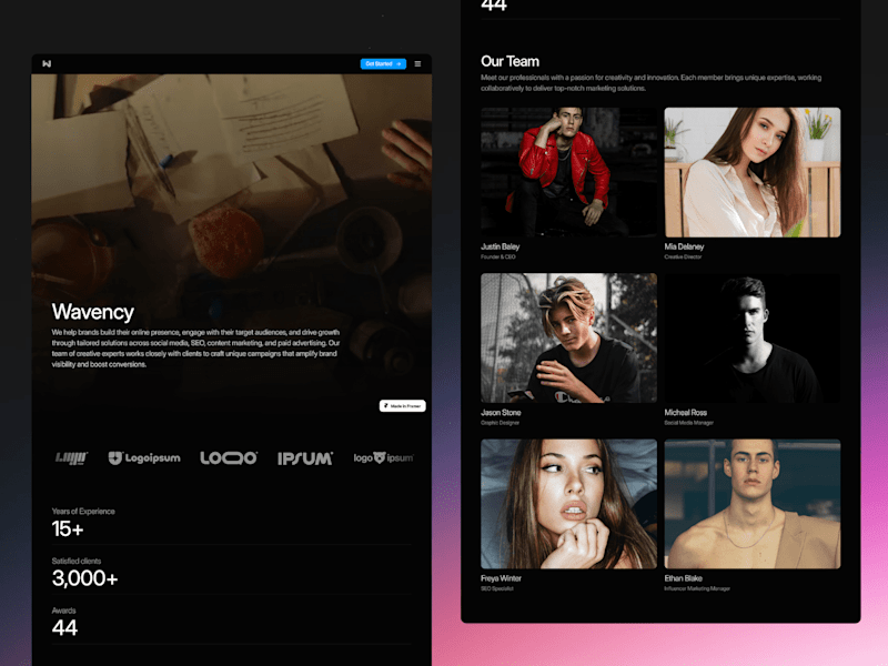 Cover image for Landing page with Framer (Basic)