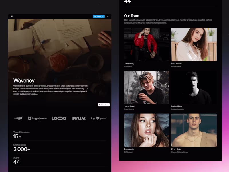 Cover image for Landing page with Framer (Basic)