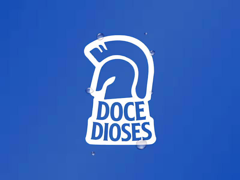 Cover image for Doce Dioses