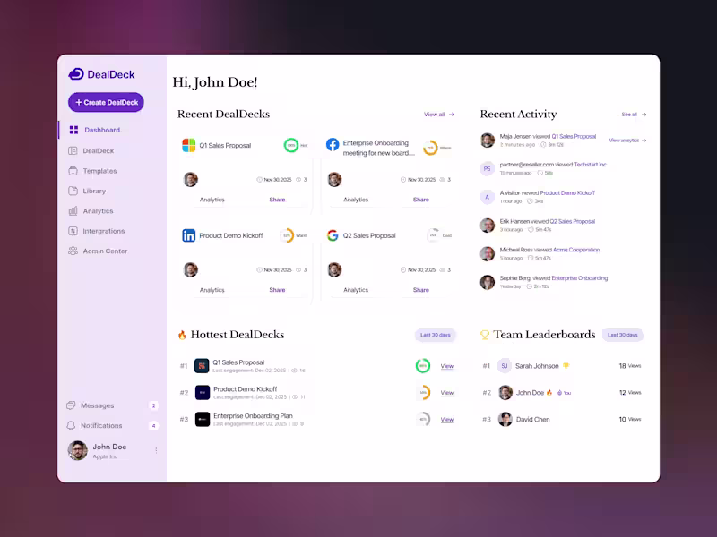 Cover image for DealDeck.ai (http://DealDeck.ai) is a sales