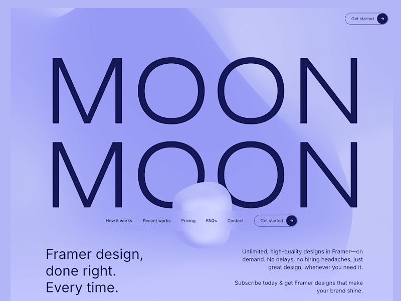 Cover image for 👩‍💻🎨🗓️ Monthly Framer & Design Retainer with Sian
